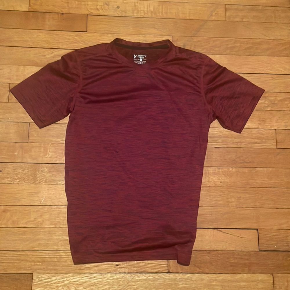 Red Gym shirt